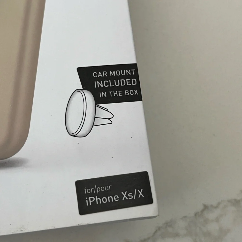 New Vortex Ring Holder Phone Case for iPhone Xs/X - Gold